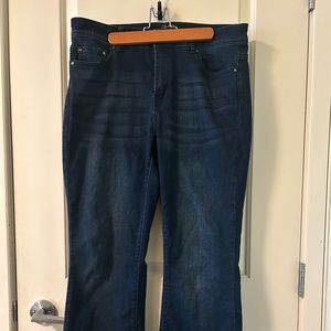 Bootcut Dark Wash Jeans (size 12)